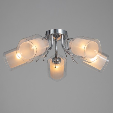 Ramona chandelier 5he27 40t chrome 55x55x25 cm Bayerlux-1