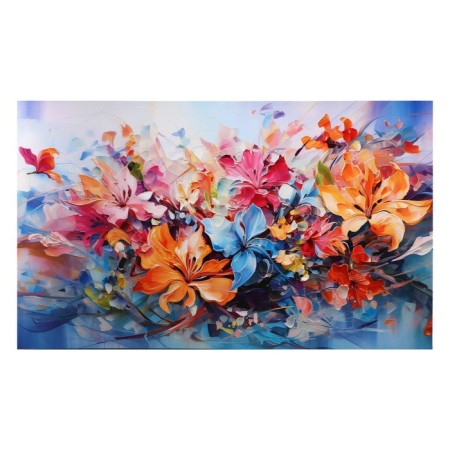 Picture on the canvas "Summer Bouquet" 60*100 cm