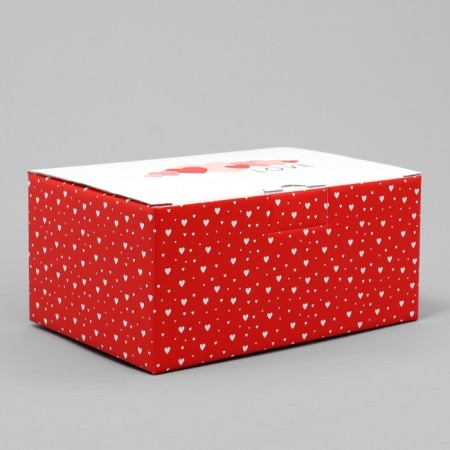 Gift folding box, packaging, "love", 22 x 15 x 10 cm-1
