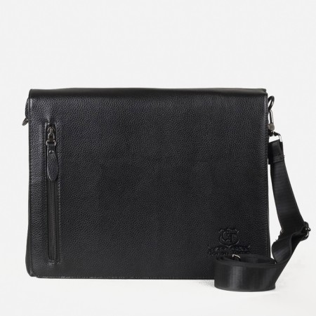 Male bag, guran tomp, black color