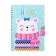Notebook Gift, 45 sheets, line, on the castle, on the crest, bear cub (17.8x13cm)
