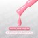 Simple nail polish gel, 3 phase, 10 ml, led/uv, color (133)
