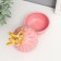 Coramics Coramics "Golden Bunnies" Pink 13x7.5x7.5 cm