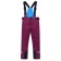 Ski pants for a girl, height 110 cm, dark purple color