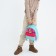Bulk textile backpack with pocket "Magic Horse", a reflector. Elements, 27x23 x 10 cm