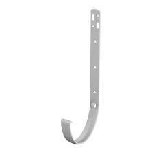Groove bracket Metallic techno -unit PVC D125 white