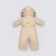 Combineson Children's Winter Kinderlitto "Lapland-1", height 68-74 cm, beige color