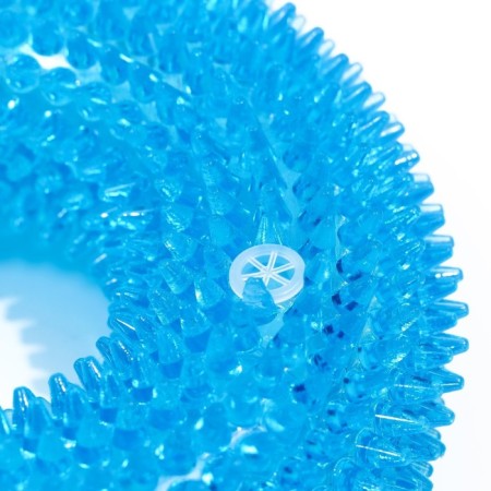 The toy luminous for dogs "chewing ring", tpr, 12 cm, blue-3