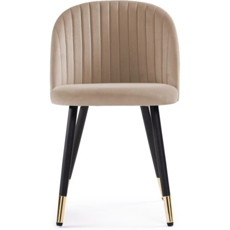 GABI Metal Metal Metal Carcass/velor, black/beige 50x52x79 cm-1