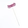 Topper "for you", fuchsia 12.8x5 cm