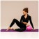 Yoga ball, 25 cm, 100 g, pink color
