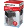Scraper magnetic with 30 paper clips, transparent case, black cover