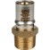 Stout SFP-0001-003420, 3/4 "x 20 mm, external threads, brass