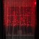 Garland "Curtain" 2 × 1.5 m, IP20, transparent thread, 360 LED, red glow, 8 modes, 220 V