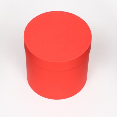 Hat box red, 13 x 13 cm-2