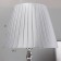 Board lamp "Alfi" E27 40W chrome 28x28x46 cm