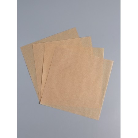 Parchment, brown paper, in sheets 18 x 18 cm-1