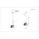 Suspension EVOLUCE. Sle114603-01. BOFFI. 1x60 W, E27, 25x25x36 cm, chromium color
