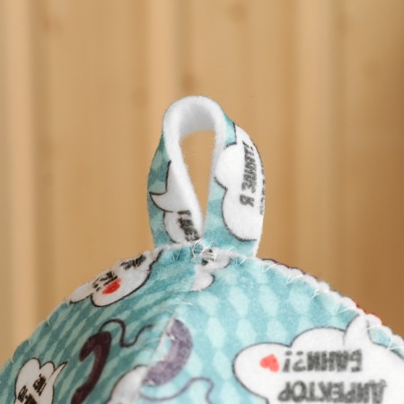 Bath cap with a print "Director of the Bath",-2