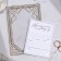 Wedding invitation "for you", (color) 12 x 17 cm