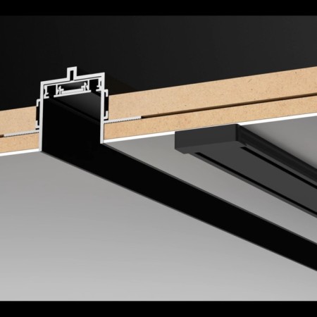 Low -voltage overhead busbar (plugs included) novotech. SMAL, 5.5x1000x25 mm-2
