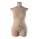Portnovsky female Victoria mannequin, premium set, size 46, beige color, stand