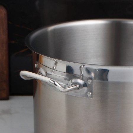 Pan, 15 l, d = 31.5 cm, h = 21 cm, metal cover, triple bottom, induction-2