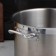 Pan, 15 l, d = 31.5 cm, h = 21 cm, metal cover, triple bottom, induction
