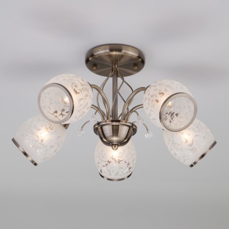 Gabriella 5x60W E27 Bronze Caus
