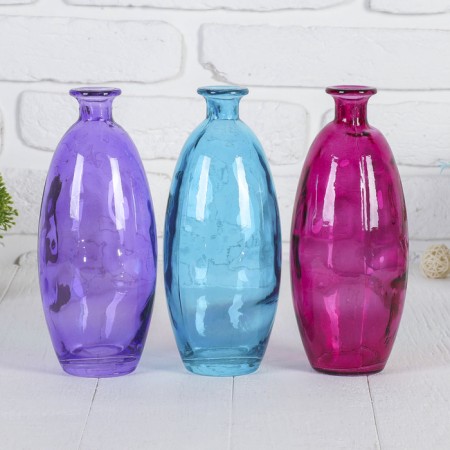 Vase "Carnival" Mix Transparent (D = 1.6cm) 9x21.5cm-2