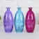 Vase "Carnival" Mix Transparent (D = 1.6cm) 9x21.5cm