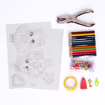 Set for creativity "Lovely keychairs", princesses-2