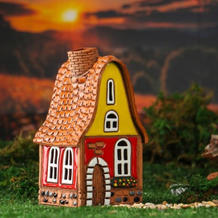 Aroma lace house "Bell", handmade, mix, 16 cm-5