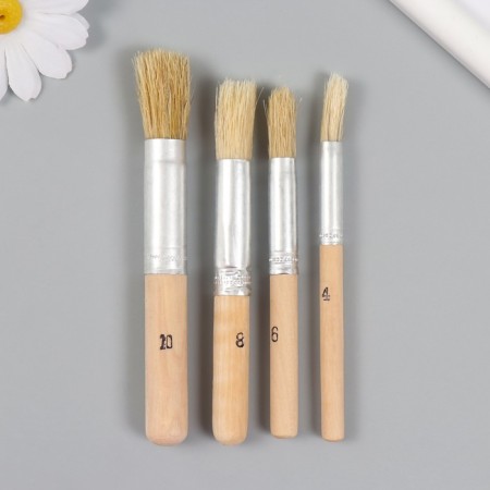Set of stencil hands set 4 pcs 4/6/8/10 mm