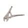 Manual tundra clamp, semicircular capture, with a latch, 125 mm