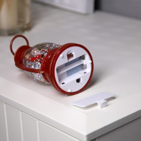 LED figure "Santa Claus" 7 × 12.5 × 6.5 cm, plastic, batteries AAAX2 (not in the kit), glow warm white-2