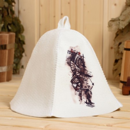 Bath cap "Gazeta" Print