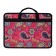 Folder with handles Textile, A4, 365 x 260 x 50 mm, 2C13 "Tikhvin", frame, pink