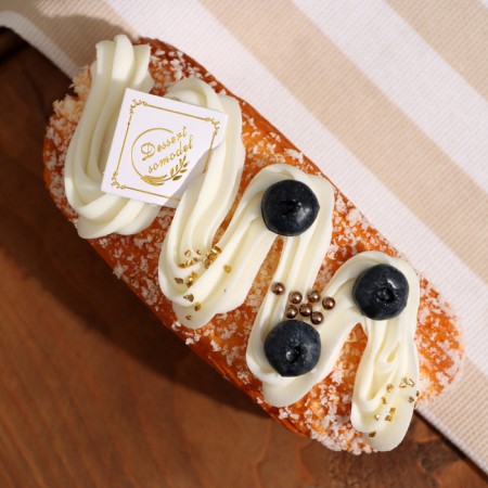 Flee "Bun with cream" 14x7x7cm-2