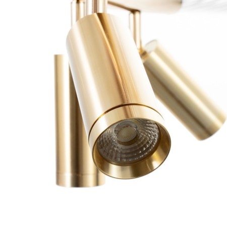 Bayerlux Lamp Viati Led 57W gold 50x50x14-100 cm-5