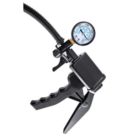 Mechanical pump for the penis Sexus Men Training Viggo, ABS plastic, black, 62 cm-6
