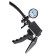 Mechanical pump for the penis Sexus Men Training Viggo, ABS plastic, black, 62 cm