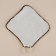 Massage Massage SL Home "Ortika", bamboo fiber, 21 × 20.5 cm, color gray color