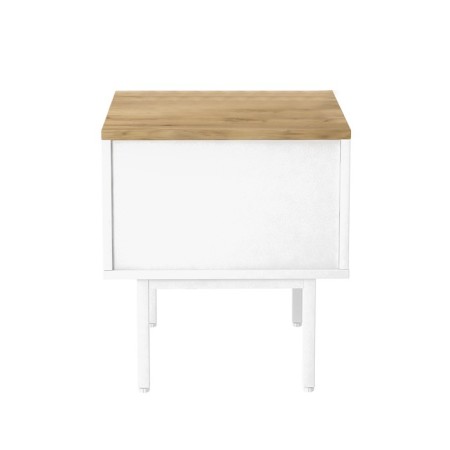 Bleet cabinet Bergen, 40x35x45 cm, oak craf gold, white-6