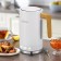 Electric kettle KitFort KT-6189, Metal, 1.7 L, 2200 W, adjustment T °, ​​White