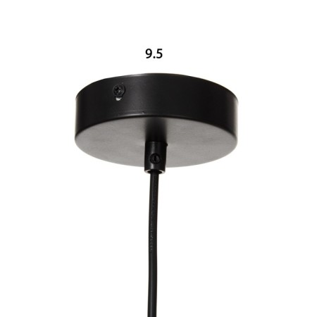 Suspension Bayerlux "Bruno" E27 40W black 10x10x14-124cm-5