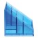 Organizer stand for the Cascade office, tinted blue