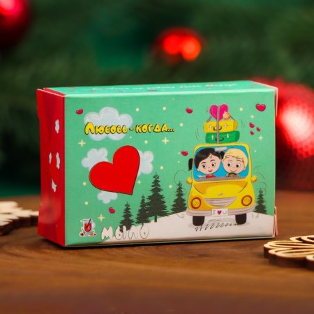 Figure soap Love IS, Mullytein's aroma, 40 g