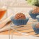 Baking shape blue, 3.5 x 2 cm