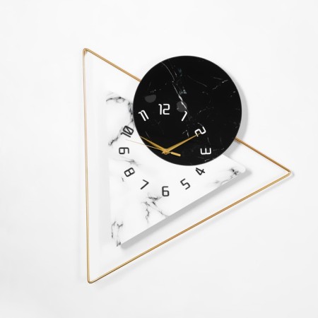 Wall clock, series: loft, "geometry", 57 x 52 cm, d-21 cm